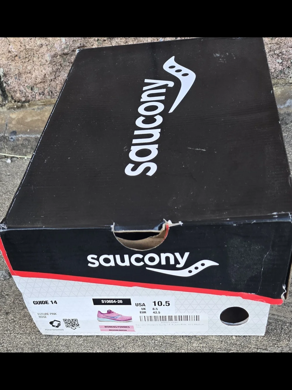 Saucony Pink and Teal Women's Running Shoes with Yellow Accents
